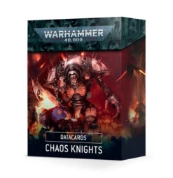 Datacards: Chaos Knights (English)