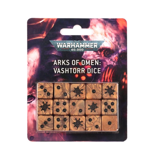 Warhammer 40k: Arks Of Omen: Vashtorr Dice 1 Warhammer 40k: Arks Of Omen: Vashtorr Dice